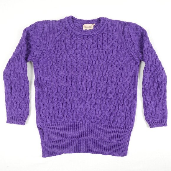 Blarney Woolen Mills Irish Merino Wool Knit Sweater Women's Medium - Picture 1 of 10